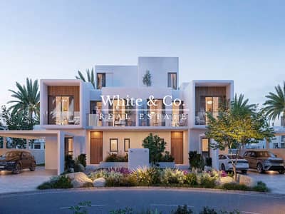 4 Bedroom Villa for Sale in The Valley by Emaar, Dubai - Luxury Twin Villa | Single Row| Prime Loc