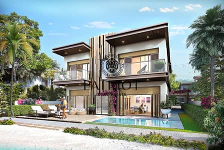 大马士革湖住宅， 迪拜 4 卧室联排别墅待售 - V3 NICE_Rear_2021-11-28 _003. jpg