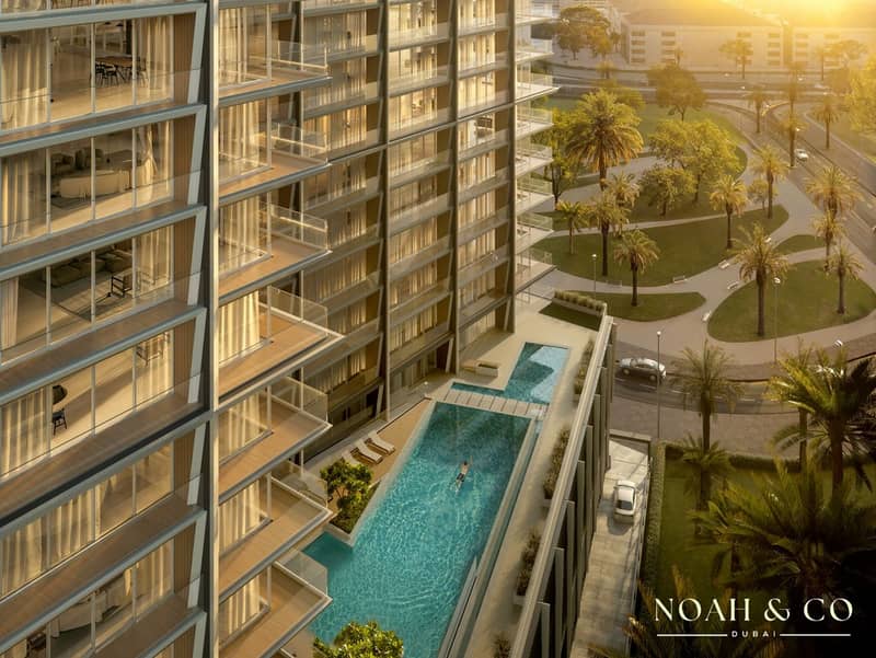 شقة في بن غاطي ستارلايت،مدينة دبي الطبية المرحلة 2،الجداف 2 غرف 1719000 درهم - 11802264