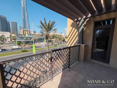 3 Bedroom Flat for Rent in Downtown Dubai, Dubai - Fully Furnished 3 BHK | Burj View | Near Dubai Mall