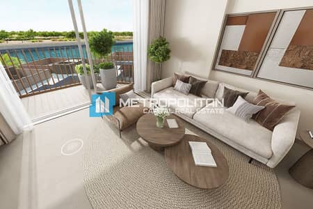 1 Bedroom Flat for Sale in Yas Island, Abu Dhabi - Full Canal View | Stylish 1BR+Balcony | High Floor