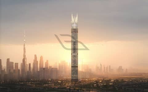 بنتهاوس 5 غرف نوم للبيع في الخليج التجاري، دبي - Binghatti_JacobCO_View02. jpg