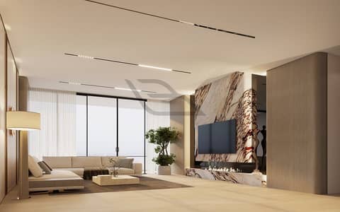 2 Cпальни Апартамент Продажа в Аль Джадаф, Дубай - Ghost Living area 2 copy. jpg