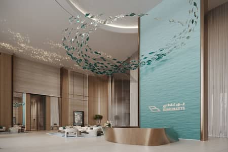 2 Bedroom Apartment for Sale in Business Bay, Dubai - Aquarise Lobby-1. jpg