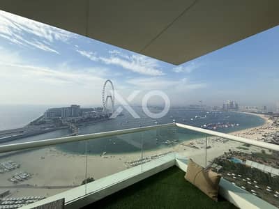 2 Bedroom Flat for Rent in Jumeirah Beach Residence (JBR), Dubai - Full Sea View | Fully Furnished | Spacious