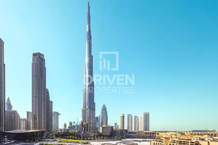 3 Bedroom Flat for Rent in Downtown Dubai, Dubai - Fully Furnished with Fountain and Burj Views