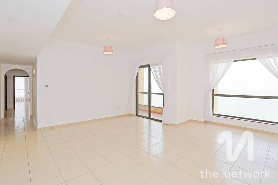 Next to Beach Full Sea View 3Beds Maids Apartment