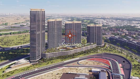 شقة 2 غرفة نوم للبيع في موتور سيتي، دبي - Sobha Solis - Arial. jpg