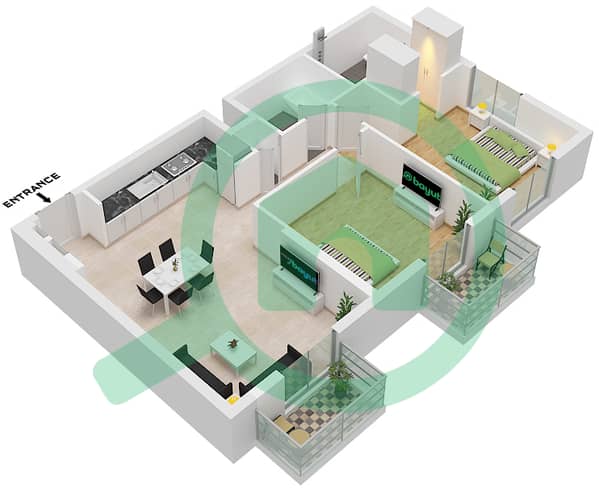 Type 2C-2 Unit 32 Floor 2,4