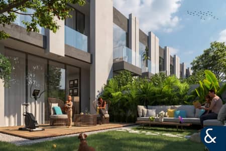 2 Bedroom Townhouse for Sale in Dubailand, Dubai - Backing Park | Two Bedrooms | Brand New