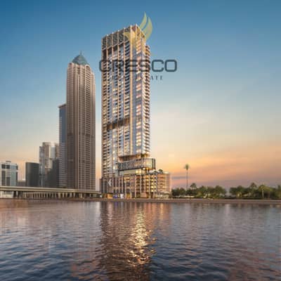 2 Bedroom Flat for Sale in Business Bay, Dubai - One River Point_View- Canal side. jpg