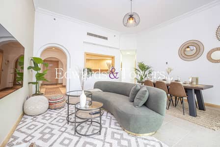 2 Bedroom Apartment for Rent in Palm Jumeirah, Dubai - Ground Floor | Furnished or Unfurnished | Type D