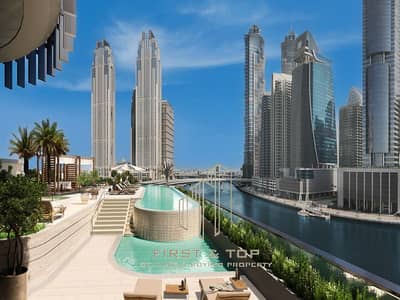 商业湾， 迪拜 2 卧室单位待售 - One River Point_Pool. jpg