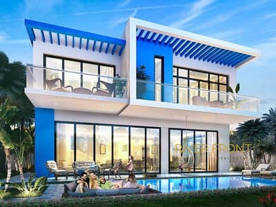 5 Bedroom Townhouse for Sale in DAMAC Lagoons, Dubai - Santorini -LV3. jpg
