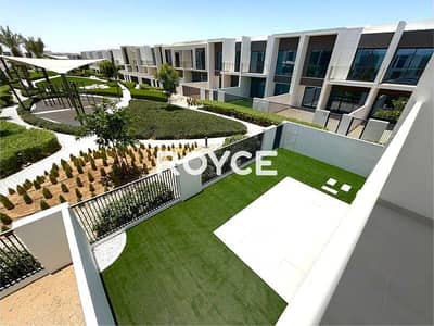 4 Bedroom Villa for Rent in The Valley by Emaar, Dubai - Corner Unit - Vacant - Park view