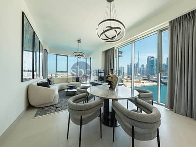 2 Bedroom Flat for Rent in Al Wasl, Dubai - Fully Furnished | Canal And Burj Khalifa View