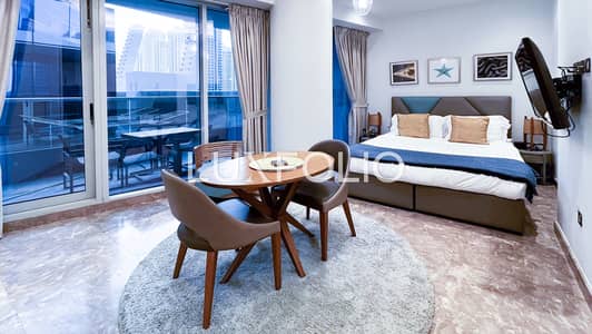 Studio for Rent in Dubai Marina, Dubai - Bills Included | Up to 4 Cheques | Available Now