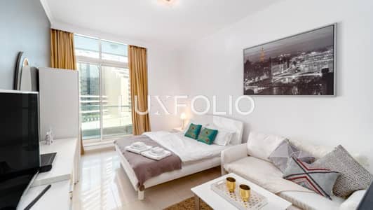 Studio for Rent in Dubai Marina, Dubai - Community View | Furnished | Available Now