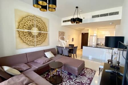 2 Bedroom Flat for Rent in Jumeirah Village Circle (JVC), Dubai - Fully Furnished | High Floor | Best Layout
