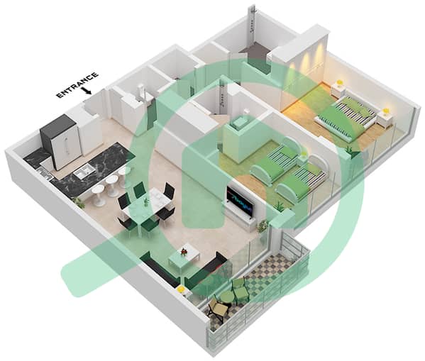 Unit	2 Floor 3-6