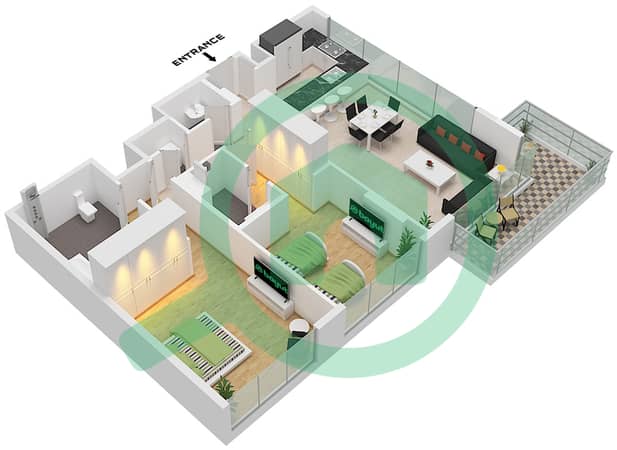 Unit	9 Floor 3-6
