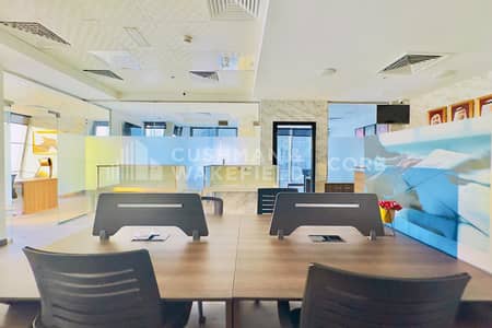 Office for Rent in Business Bay, Dubai - Vacant Unit | Fitted and Partitioned | DED
