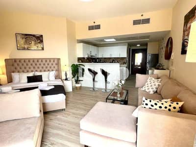 Studio for Rent in Al Marjan Island, Ras Al Khaimah - Fully Equipped | Balcony with Partial Sea View |