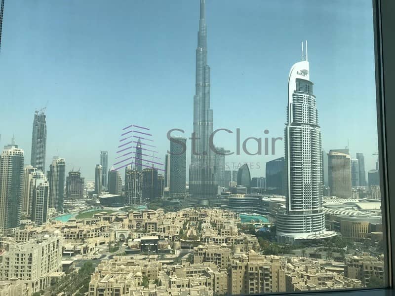 Furnished 1 Bed | Chiller Free | Burj Khalifa View