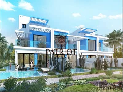 大马士革湖住宅， 迪拜 4 卧室联排别墅待售 - santorini 2. PNG