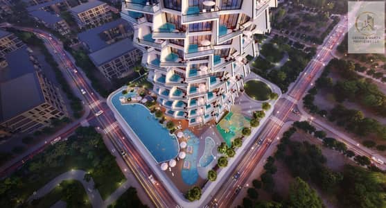 1 Bedroom Apartment for Sale in Jumeirah Village Circle (JVC), Dubai - Exterior Royale 10. jpg