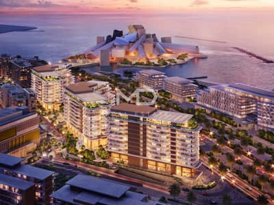 2 Bedroom Apartment for Sale in Saadiyat Island, Abu Dhabi - Guggenheim Views | Elegant Living | High Returns