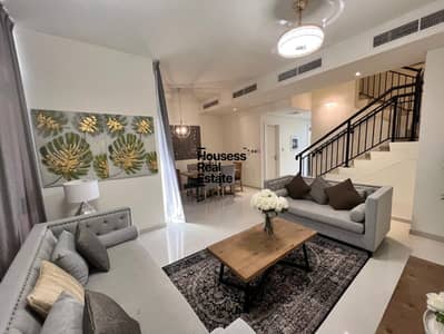 3 Bedroom Townhouse for Rent in DAMAC Hills 2 (Akoya by DAMAC), Dubai - 3 BED PLUS MAIDS ROOM | FURNISHED | NEXT TO MALL