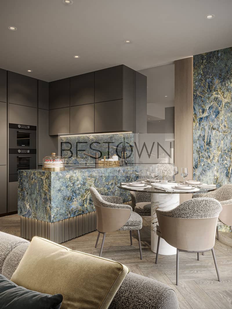 3 TCD 2 Bedroom_kitchen and dining area. jpg