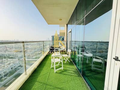 1 Bedroom Flat for Rent in Al Furjan, Dubai - Beautiful Furnished 1 BR Apt | Vacant | Villa view | Higher Floorr