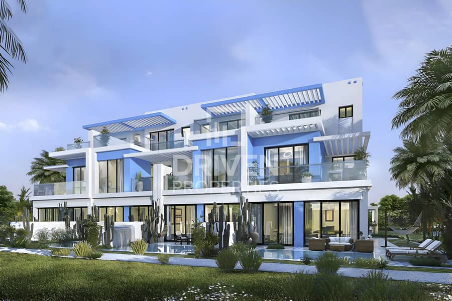 Таунхаус в Дамак Лагунс,Санторини, 4 cпальни, 3000000 AED - 11906282 Таунхаус в Дамак Лагунс,Санторини, 4 cпальни, 3000000 AED - 11906282