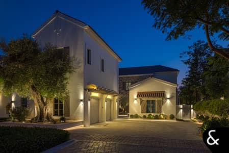 5 Bedroom Villa for Sale in Jumeirah Golf Estates, Dubai - Exclusive - Carnoustie with Stunning Earth Course View
