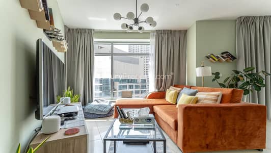 1 Bedroom Apartment for Rent in Dubai Marina, Dubai - Fully Furnished | High Floor | City Views