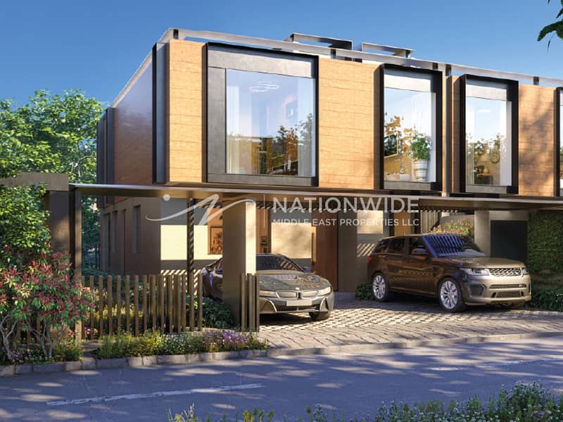 位于阿尔雷姆岛，里姆山庄，日落山谷 3 卧室的联排别墅 4000000 AED - 11908534