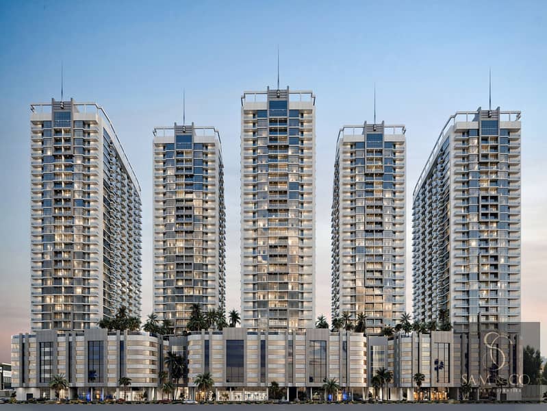 15 Ajman Creek Towers Road View. jpg