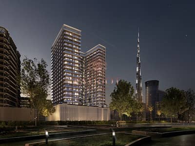3 Bedroom Flat for Sale in Al Jaddaf, Dubai - Dusk_Final. png