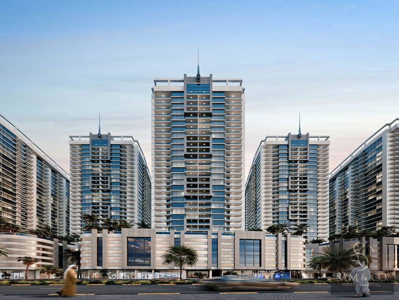 15 Ajman Creek Towers Single Tower View. jpg