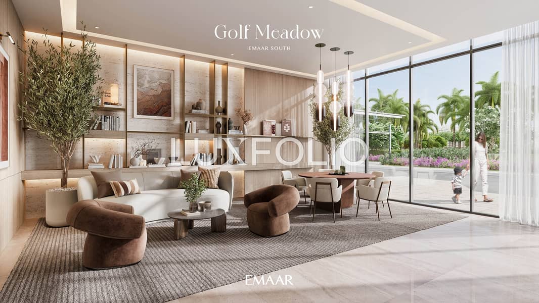 Квартира в Дубай Саут,Эмаар Саут,Golf Meadows, 1 спальня, 1400000 AED - 11909324 Квартира в Дубай Саут,Эмаар Саут,Golf Meadows, 1 спальня, 1400000 AED - 11909324