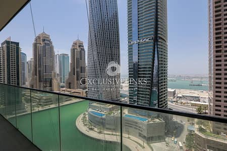 1 Bedroom Flat for Rent in Dubai Marina, Dubai - Large layout | Lovely View | Immaculate building