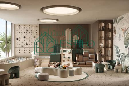 Studio for Sale in Majan, Dubai - Pay only 140,000 and pay in installments with the developer in the most sought-prime area of Dubai