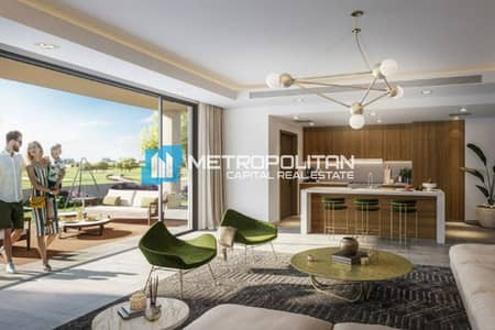 5 Bedroom Villa for Sale in Yas Island, Abu Dhabi - Golf View|Single Row|Type F Villa|PLOT 1,288 SQM