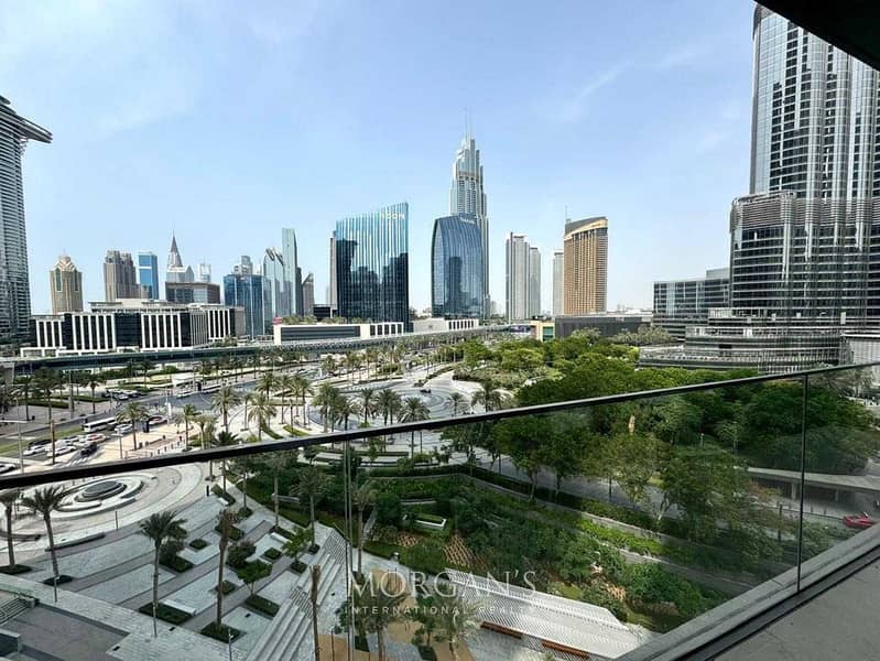 Spacious 2 BR | Burj View | Prime Location