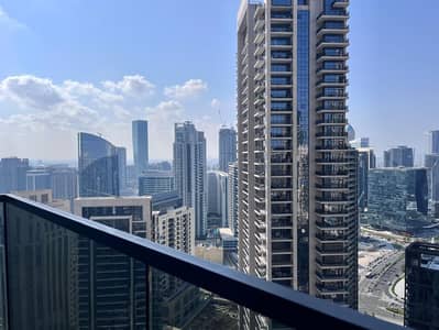 2 Bedroom Flat for Rent in Downtown Dubai, Dubai - Vacant | High Floor | Two balconies