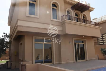 فیلا 4 غرفة نوم للايجار في حدائق الجولف في الراحة، أبوظبي - 4bed Villa With Pvt Pool Available For Rent فیلا 4 غرفة نوم للايجار في حدائق الجولف في الراحة، أبوظبي - 4bed Villa With Pvt Pool Available For Rent