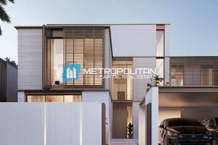 4 Bedroom Villa for Sale in Saadiyat Island, Abu Dhabi - Offplan Resale|Single Row|Semi-corner 4BR|Sidr