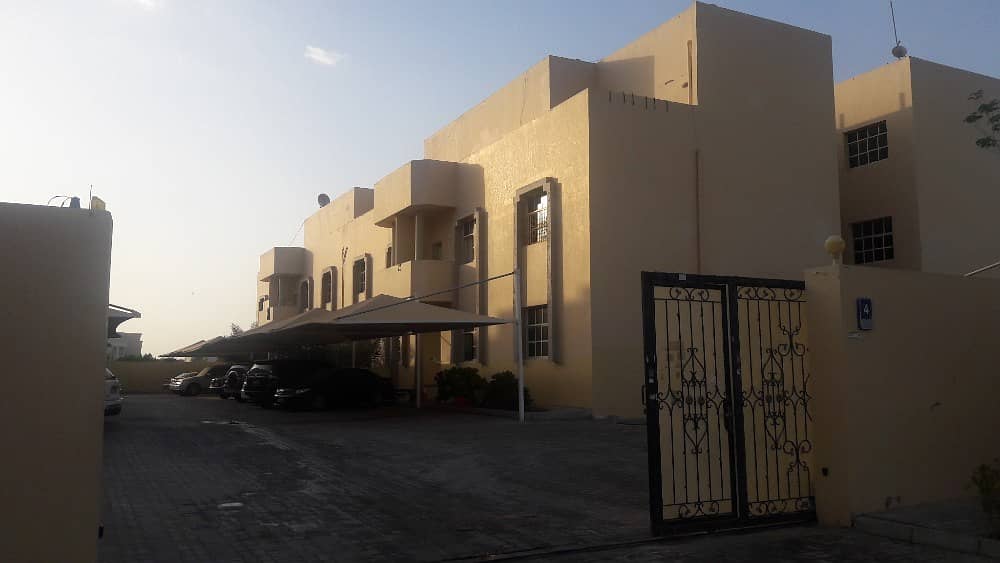 Out Class 2 Bedrooms  Hall apartment in a family villa for rent at Mohammed Bin Zayed city 55K